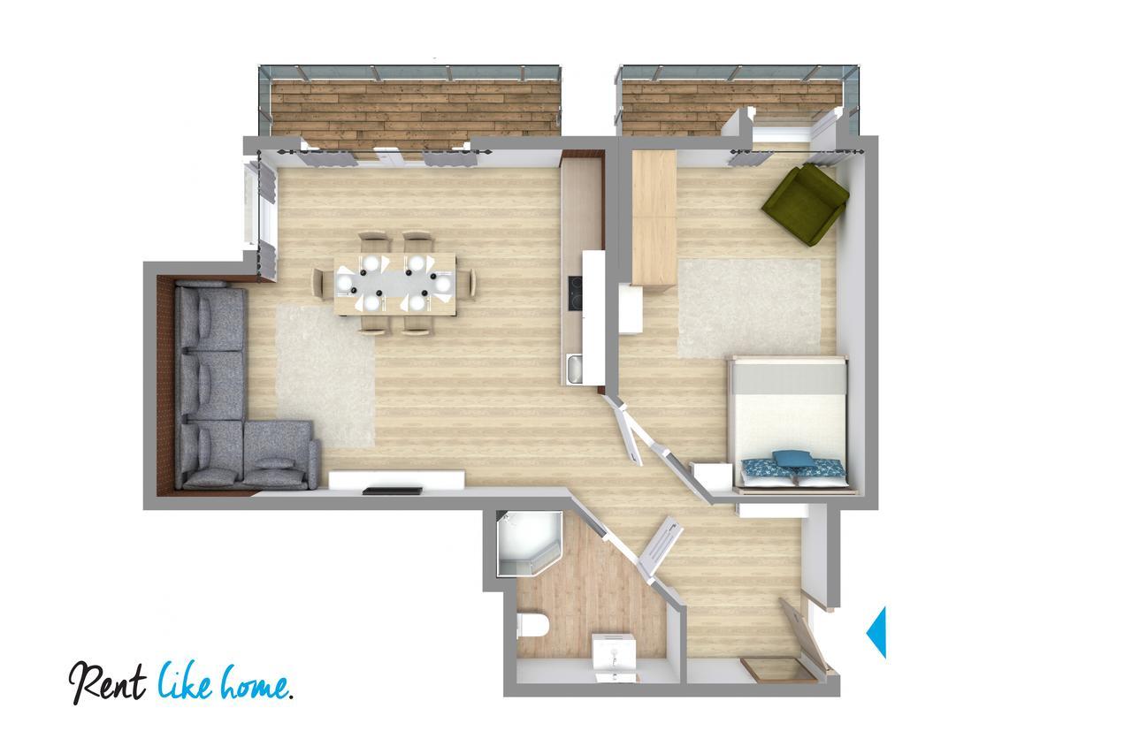 Rent Like Home - Szymoszkowa Zakopane Dış mekan fotoğraf